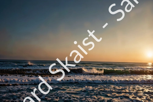 Waves at Sunset